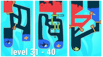 Save the Fish level 31 32 33 34 35 36 37 38 39 40 walkthrough