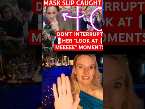 Video Meghans Pattern of Attention Grabs and Mask Slips in Public