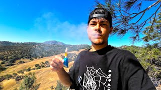Cart Rips on a Hike