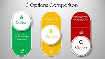 List /3  Options - Animation PowerPoint Slide Tutorial | FREE Template Download for Project Managers
