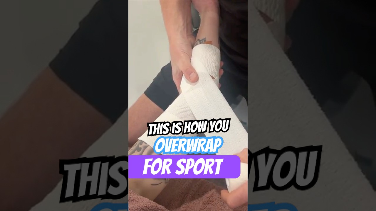 Техника наложения повязки на локоть при занятиях спортом.