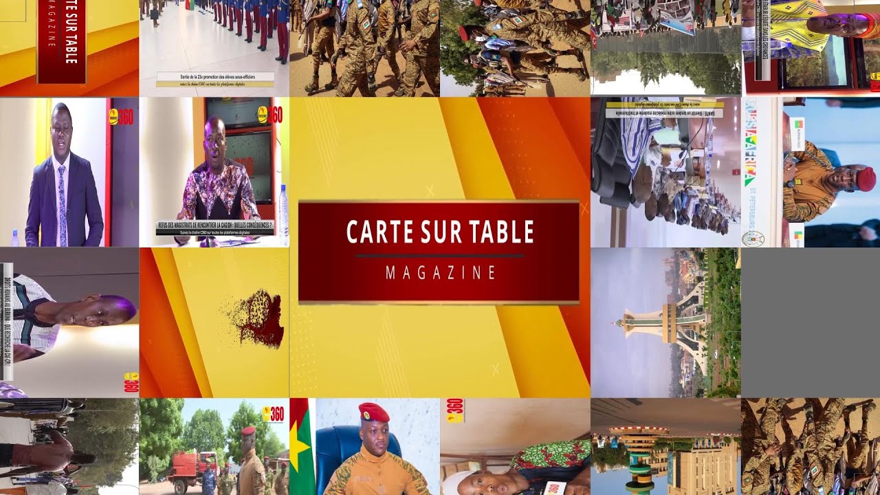 CARTE SUR TABLE DU 17 Janvier 2026