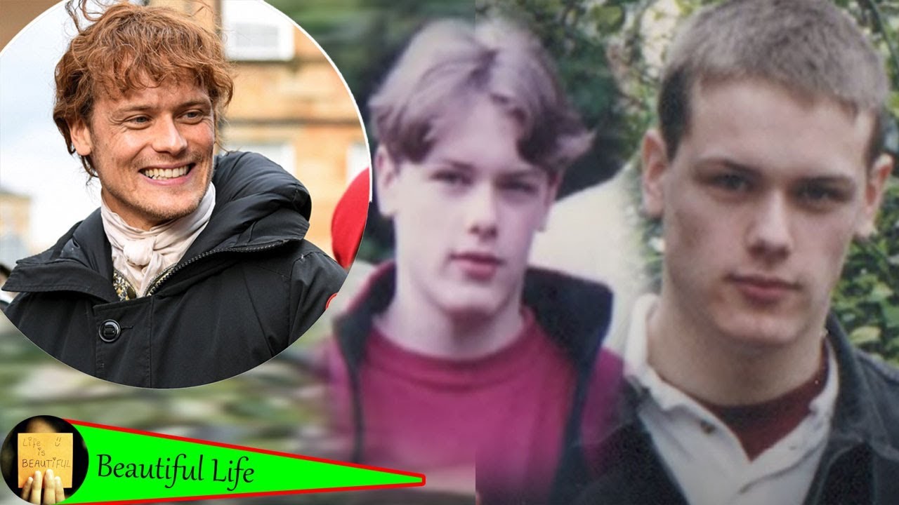 Outlander's Sam Heughan shares series of baby-faced ...