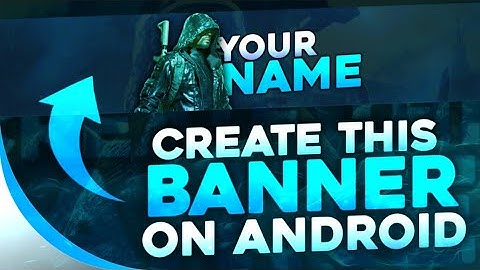How to make clean gaming BANNER on android || Gaming banner tutorial on Android