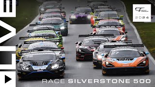 Live Race Silverstone 500 2024 British Gt Championship
