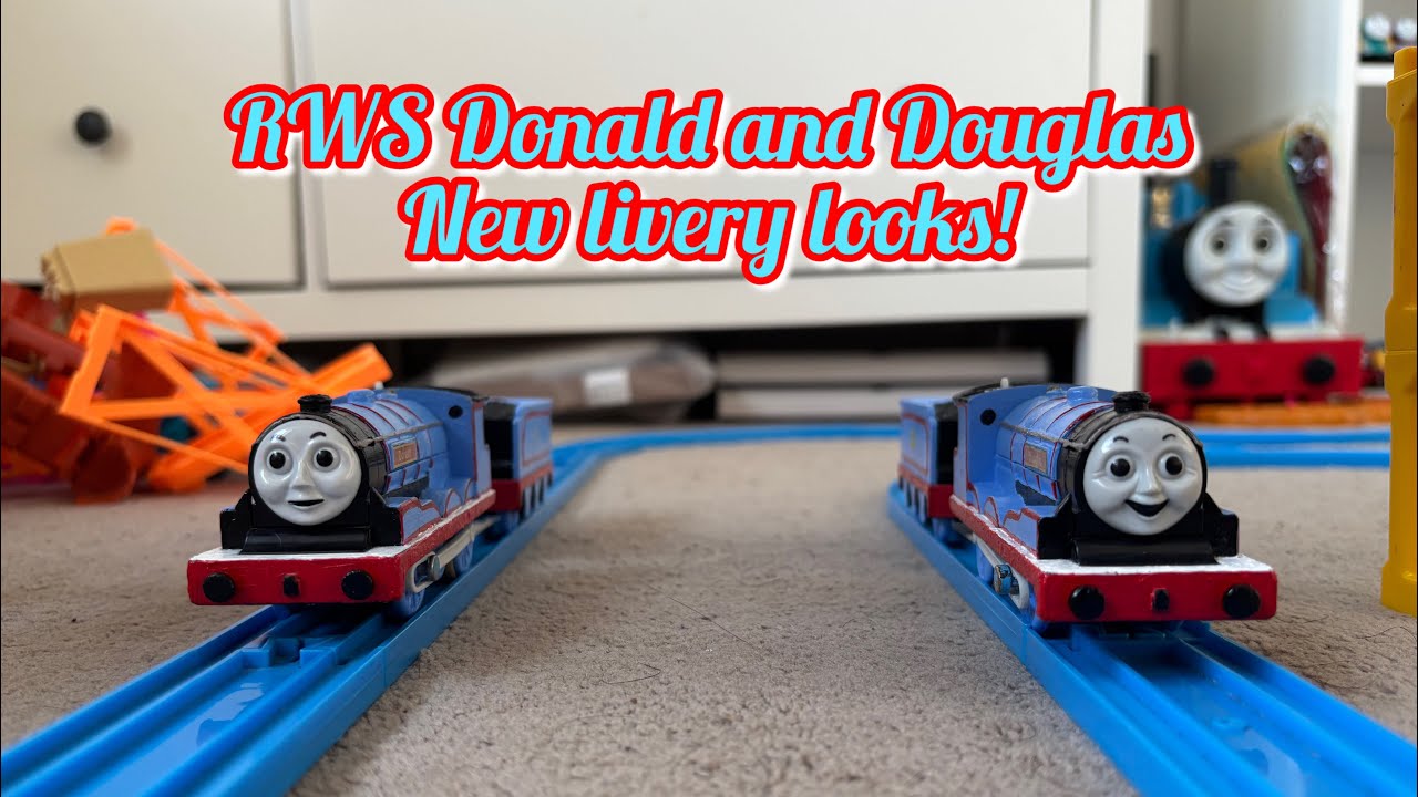 RWS Donald and Douglas’ return with ￼brand-new blue liveries￼!