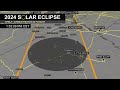 Will you be in the 2024 Total Solar Eclipse path of totality? #eclipse #solareclipse