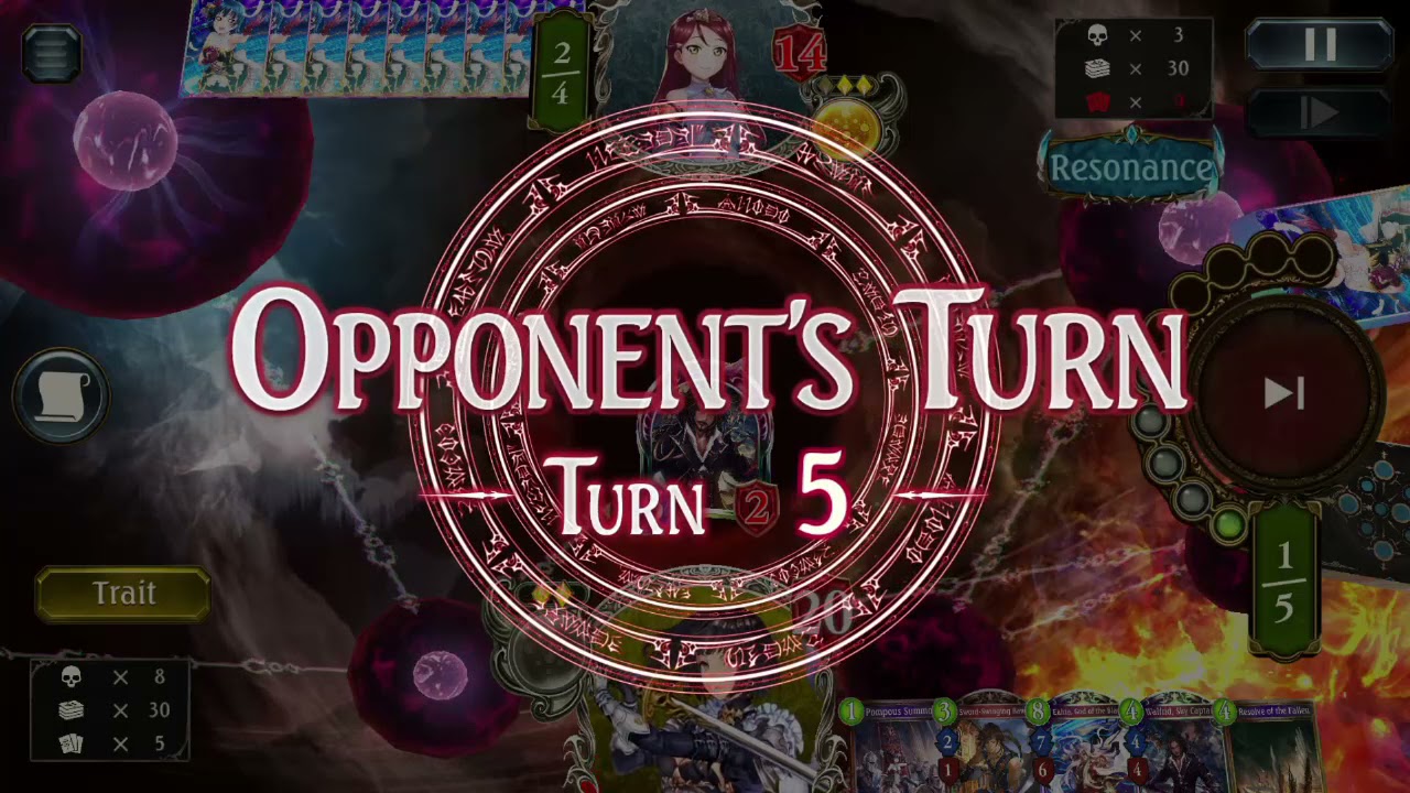 Shadowverse - A Short Walfrid Swordcraft vs Evo Portalcraft