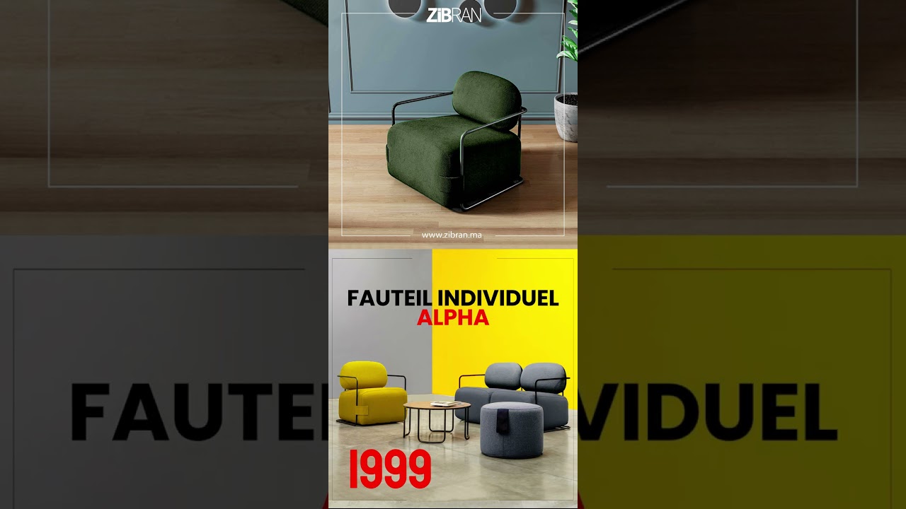Zibran / Fauteuil Alpha / Ramadan Promotion 2024