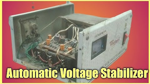 How Does Automatic Voltage Stabilizer work, Automatic Voltage Stabilizer कैसे काम करता है|Stabilizer