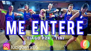 ME ENTERÉ - TIAGO PZK - TINI - COREO - LUCIA GUERRA