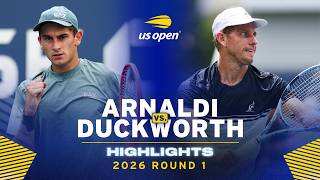 Matteo Arnaldi vs. James Duckworth Highlights | 2026 US Open Round 1