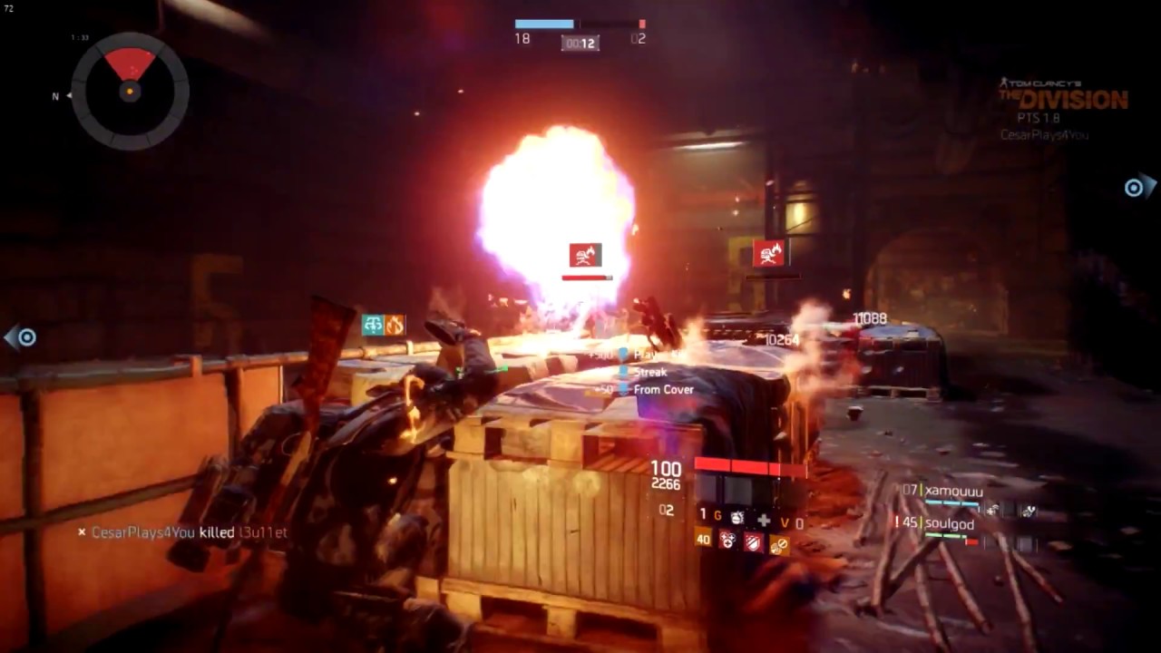 The Division | Big Alejandro Gameplay | 1.8 PTS