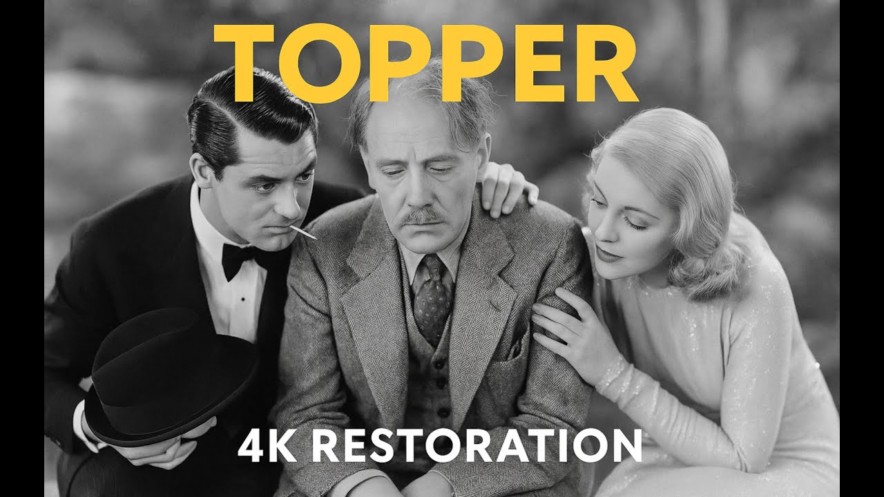Topper Sitcom Topper (1937) | Restored Classic Comedy in 4K - YouTube