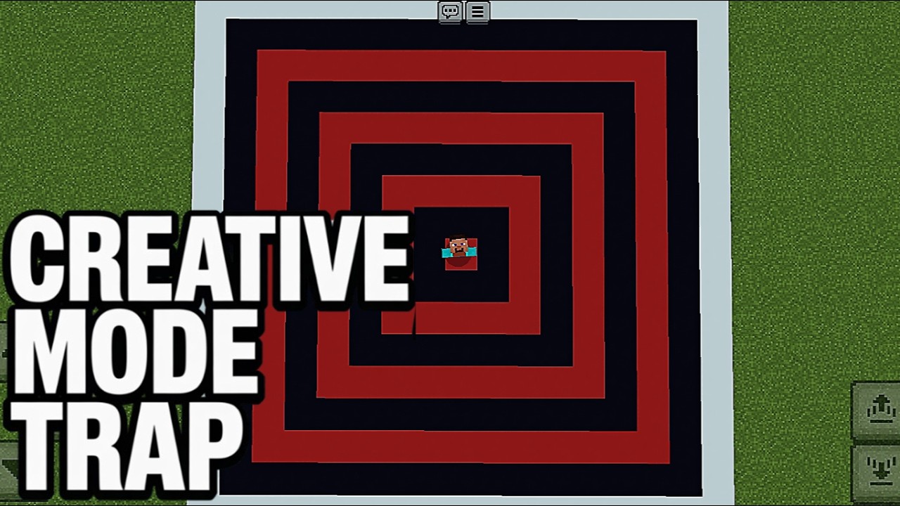 How to Trap ANY Player in Creative Mode – Minecraft Tutorial - YouTube