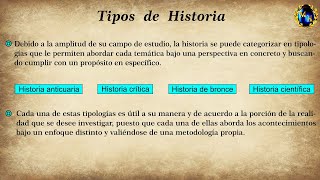 METODOLOGÍA DE LA HISTORIA - Tipos de historia