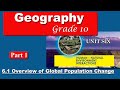 Grade 10 Geography Unit 6 Part 1 Human Natural Environment Interaction Overview Of Global