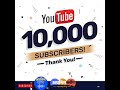 10k subscribers thank you message from apratim kavya
