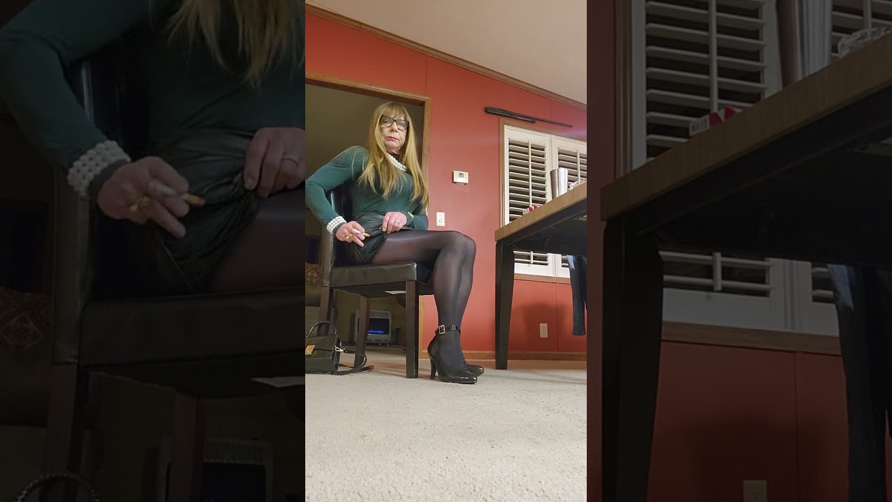 Fashion style of a transvestite 