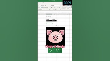 One Excel Shortcut in 15 Seconds : Undo & Redo 🔁 #Excel #shorts