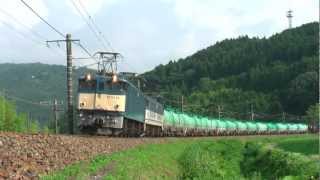 EF64 0番台重連 中央線5875レ