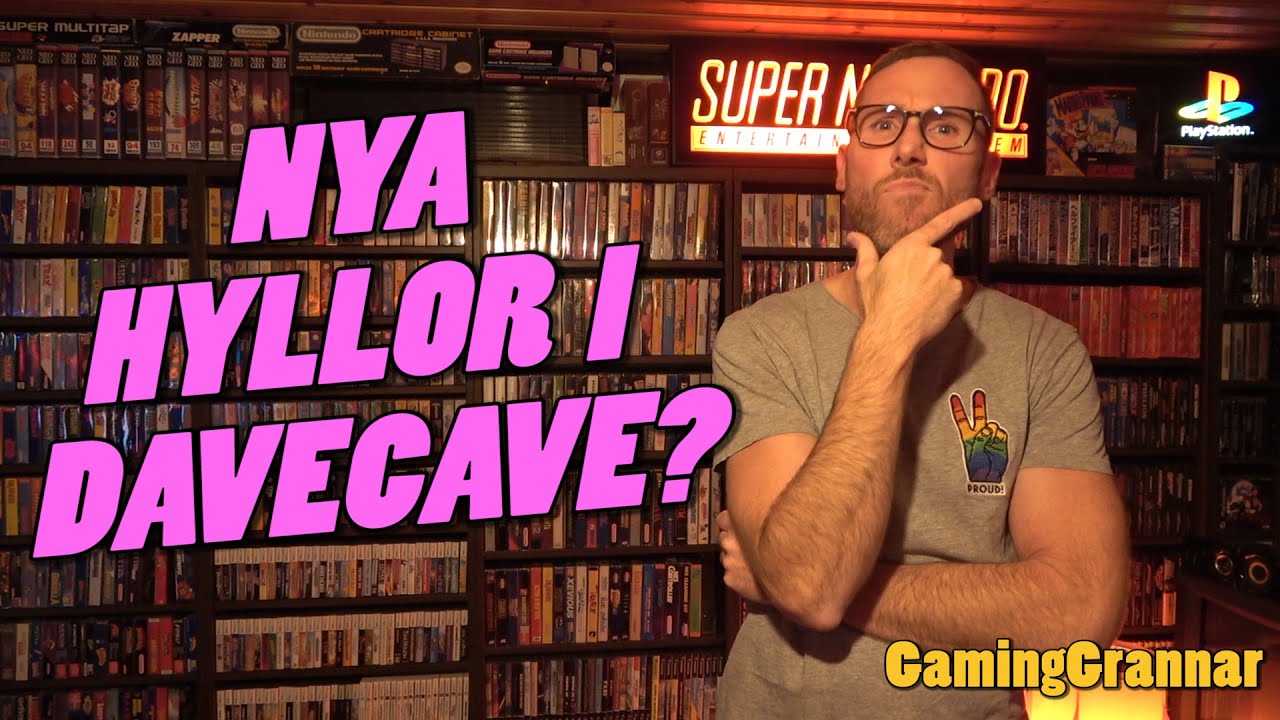 Ska DAVE byta sina tvspelshyllor i DAVECAVE?