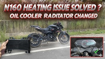 N160 Engine light issue solve | Oil cooler radiator changed | heating issue solve | N250 Radiator 