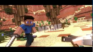 epic minecraft sync intro template by thomasyk :D (blender only)