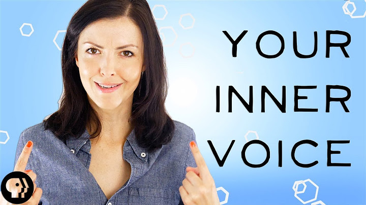 Do You Have an Inner Voice?