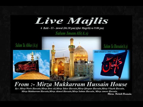 6 th rabi ul awwal majlis  Marisiya 1