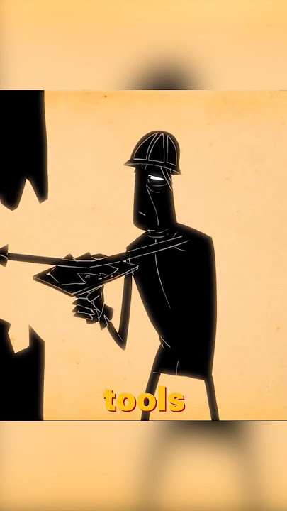 Even the devil wears a helmet when he does his work. #animation #short