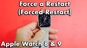 Apple Watch 8 & 9: How to Force a Restart (Forced Restart)
