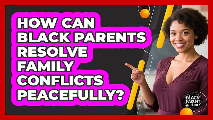 How Can Black Parents Resolve Family Conflicts Peacefully? - Black Parent Authority