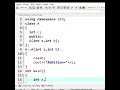 Implement parameterized constructor of C++ language  #coding#programming #education #cpp
