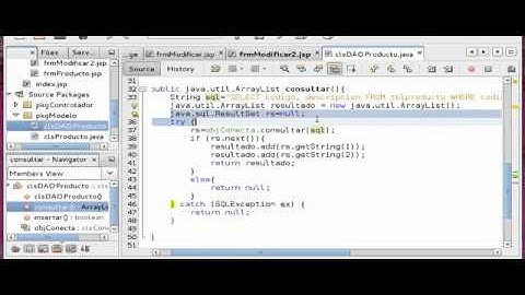 Java con Postgres a tres capas Web Parte 3
