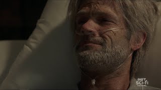 Supernatural 15x20 - Sam continues with his life, getting older and dies!