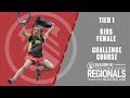 TIER 1 - KIDS FEMALE | challenge course | Season 11 New England Regional Championships Live
