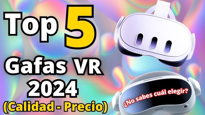 LAS MEJORES GAFAS DE REALIDAD VIRTUAL DE 2024 (TOP CALIDAD PRECIO) 