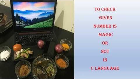Program to check number is magic number or not(nested while)- C Language in Hindi Part-34
