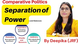 Separation of Power || Montesquieu || Checks and Balances in Indian Constitution