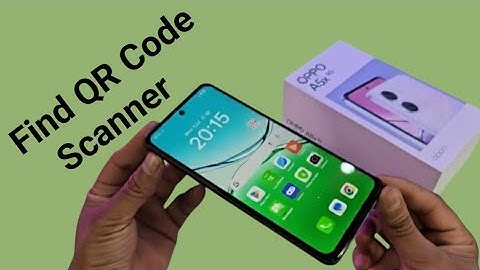 OPPO A5x 5G: Hoe vind je de wifi-QR-codescanner?