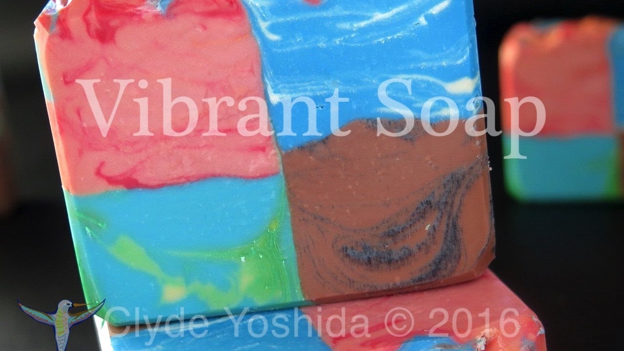 Making and Cutting The Elements Cold Process Soap - YouTube