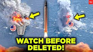 LIVE ON CAM | 'U.S. WARSHIP EXPLODING!’ Iran's SHOCKING VIDEO Of US Destroyer BURNING In Gulf