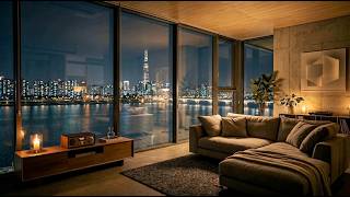 Soft Jazz Lounge Music • Seoul Night Sky River View, City Lights & Ambient Vibes screenshot 4