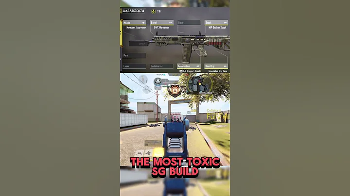 The Most Hated 1-TAP SG Gunsmith - JAK-12 #codm #codmobile #callofdutymobile #mobilegame #shorts