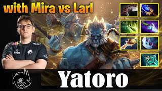 YATORO - Phantom Lancer | with Mira vs Larl | SAFELANE  | Dota 2 Pro MMR Gameplay