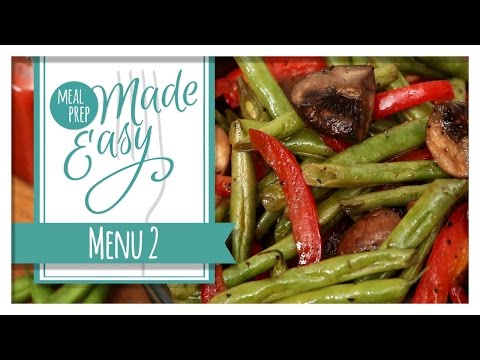 Healthy Meal Prep | Menu 2