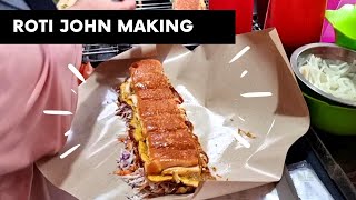 Roti John Making Amazing Malaysian Street Food