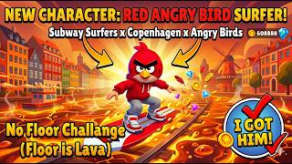 Subway Surfers x 코펜하겐 | 새로운 캐릭터 획득 | 빨간색 | Angry Bird Surfers | 바닥은 용암 | screenshot 4