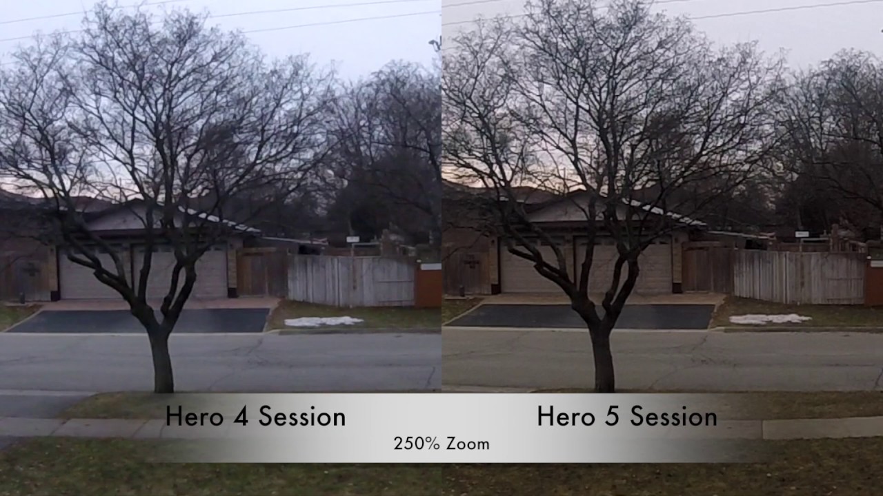 GoPro Session Hero 4 VS GoPro Session Hero 5 Quality Test - YouTube
